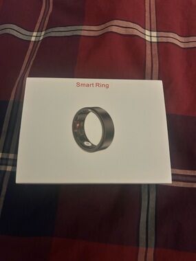 Smart Ring - Black Wearable Health & Notification Ring